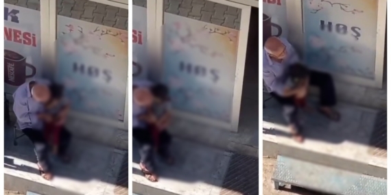 Urfa’da infial yaratan görüntüler: Küçük çocuğa sokak ortasında cinsel istismar!