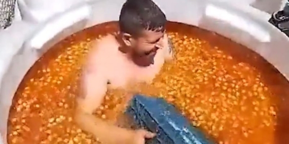 Zeytin tankındaki şahsın ifadesi ‘pes’ dedirtti