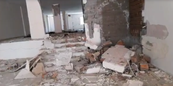 Önce deprem sonra hırsızlar vurdu
