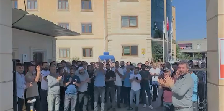 DEDAŞ işçi eylemi