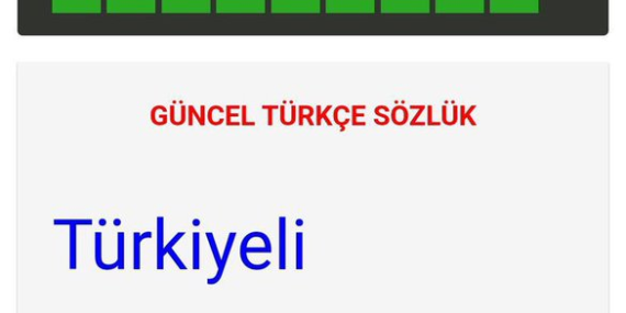 Türk Dil Kurumu (TDK), Türkçe sözlüğe eklediği ‘Türkiyeli’ kelimesi ile ilgili açıklama yaptı