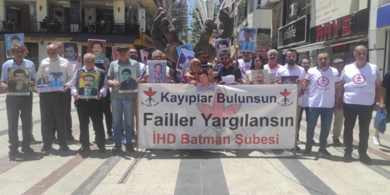Batman’da 587’inci hafta: Kayıp yakınları Vedat Aydın’ın faillerini sordu