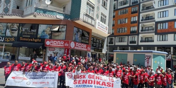 Batman’da Genel-İş’ten iş bırakma eylemi