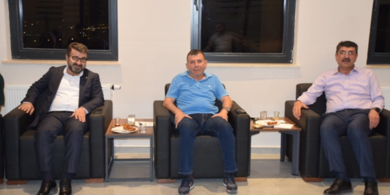 Batman Milletvekili Ferhat Nasıroğlu, BATSO Başkanı Abdülkadir Demir ile görüştü