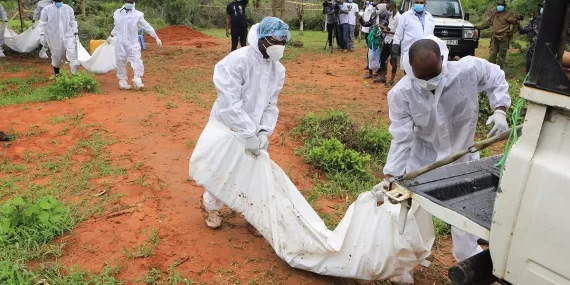 ‘Açlık tarikatı’nda bulunan ceset sayısı 372’ye yükseldi