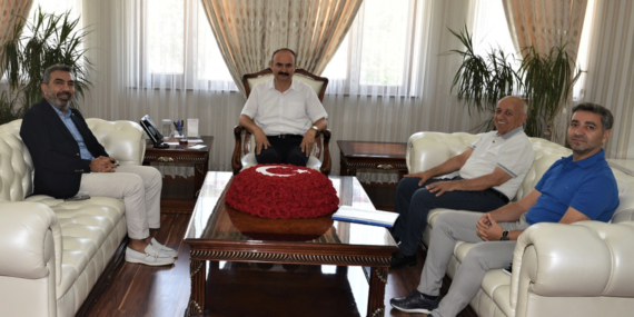 Atatürk Parkı yanında devam eden ‘Kardeşlik Mescidi ve Sosyal Yaşam Alanları’ inşaatı hızla devam ediyor