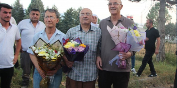 30 yıldır cezaevinde olan 3 kişi tahliye edildi