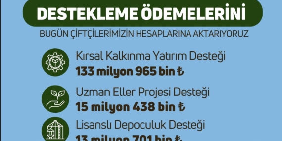 Bakan açıkladı: Bugün çitçilerin hesaplara yatıyor