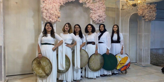 6 kadından oluşan Berfin Erbane Grubu düğünlerin ilgi odağı oluyor