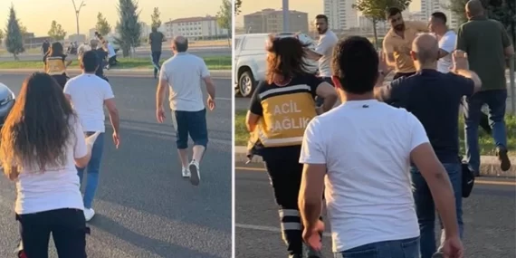 Diyarbakır’da 4 sağlıkçı bıçaklandı!