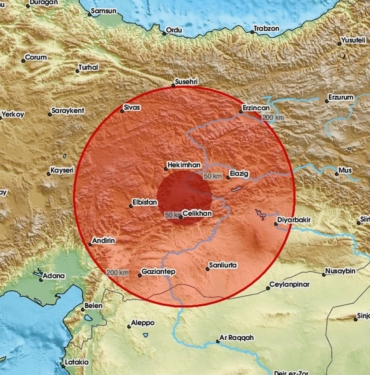 malatya deprem harita