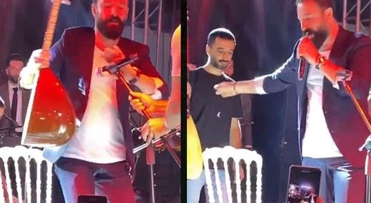 Sahnede Delil Dilanar’a yakışmayan hareketler!