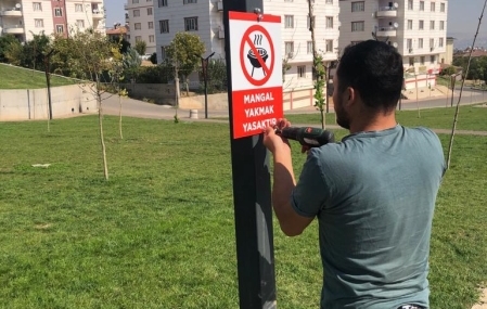 Batman Belediyesi, parklarda mangal yakmayı yasakladı
