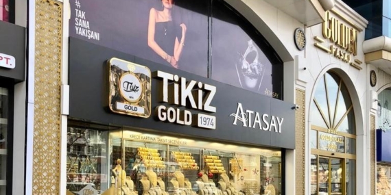 Bölgenin en büyük ve en kapsamlı mücevher mağazası: Tikiz Gold