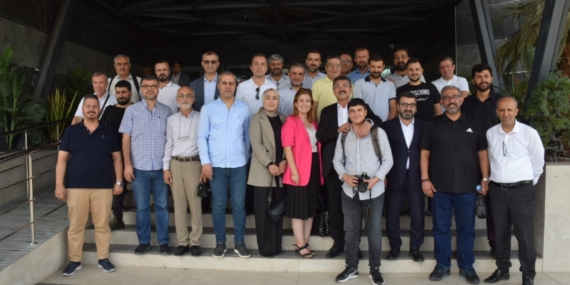 Milletvekili Ferhat Nasıroğlu, Batman Çalışan Gazeteciler Derneğinin konuğu oldu