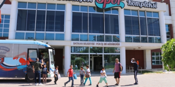 Batman belediyesi, yılın 12 ayı spor eğitimi veriyor