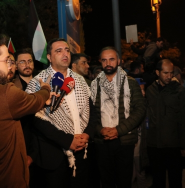 Serkan Ramanlı-israil'e tepki basın açıklaması
