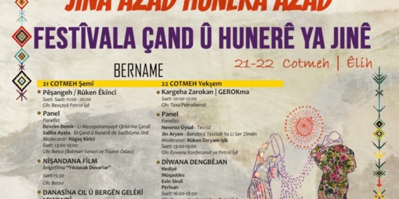Batman’da 21-22 Ekim tarihlerinde Kadın Festivali düzenleniyor