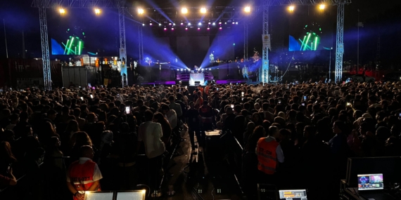 Batman’daki Sefo konserine gençler akın etti