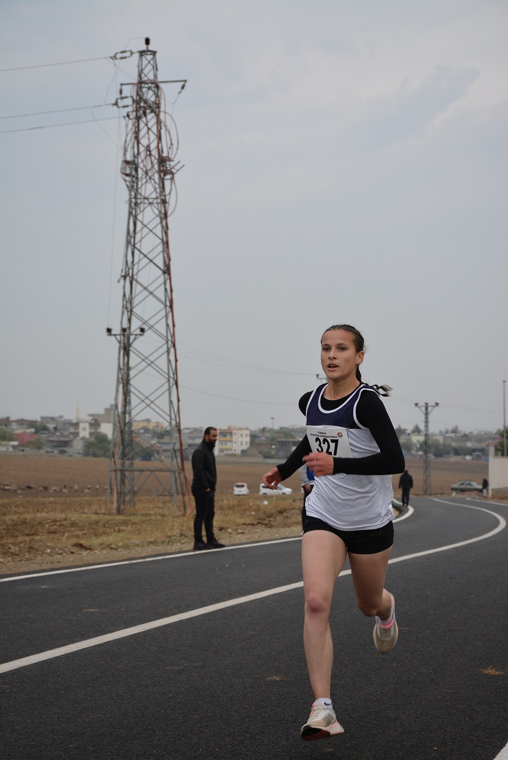 Atletler kıyasıya yarıştı