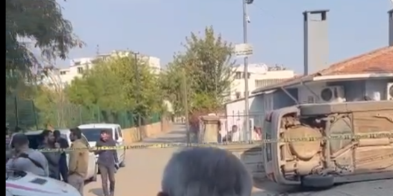 Batman’da şüpheli araç kovalamacası: Araç kontrolden çıkarak takla attı
