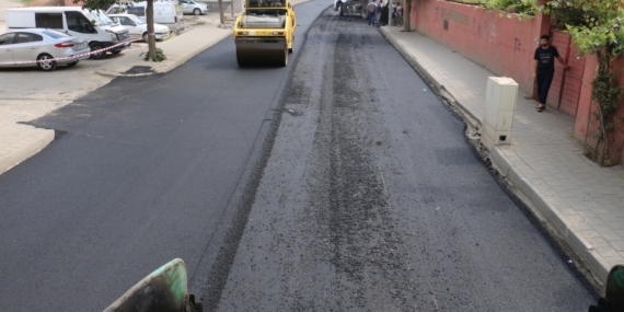 Asfaltlama çalışmaları sürüyor
