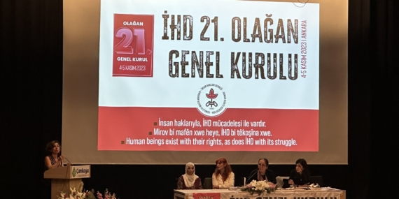İHD, yeni eş başkanlarını seçti