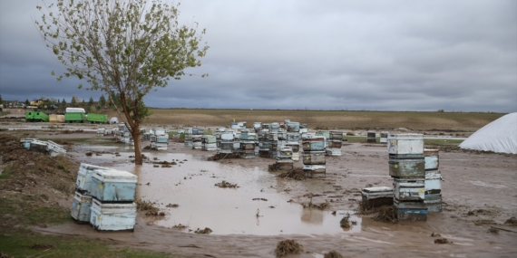 Bismil’de onlarca ev su altında kaldı
