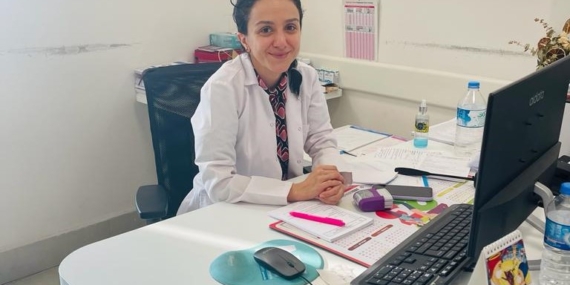 Bölgenin Çocuk Nöroloji yükü Burçin hocanın omuzunda