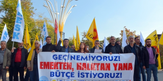 KESK üyeleri: Halktan, emekten yana bir bütçe