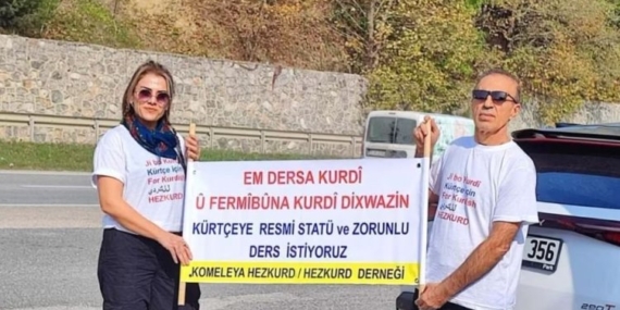 Kürtçe için yapılan yürüyüşe beş ilde yasak