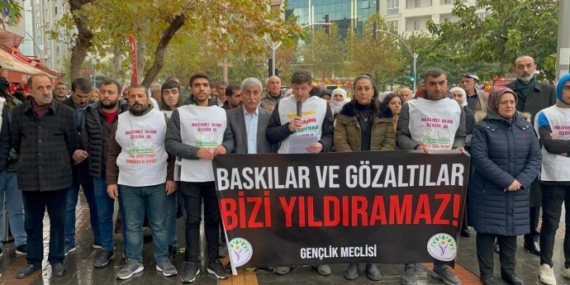 HEDEP Batman Gençlik Meclisi’nden gözaltı tepkisi
