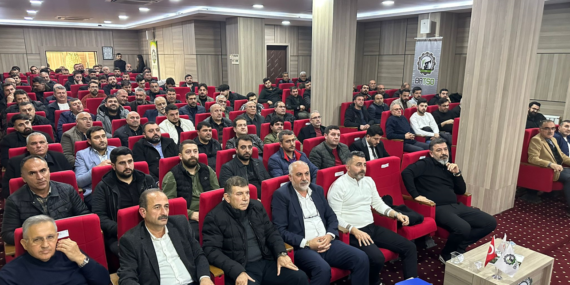 Batman Gıdacılar Toplu İşyeri Yapı Kooperatifi, üyelerin katılımıyla toplandı