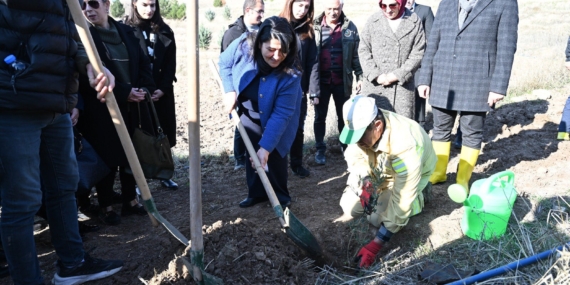 Batman’da Gazzeliler anısına fidan dikildi