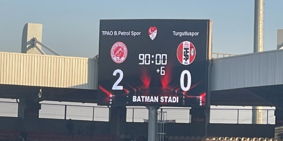 Petrolspor, grubunda ilk yarıyı lider kapattı