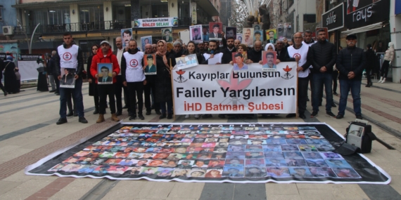 İHD ve kayıp yakınları eylemi 611’inci haftasında