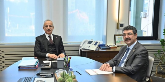 Nasıroğlu, Batman’a yatırımlar için Bakan Uraloğlu ile görüştü