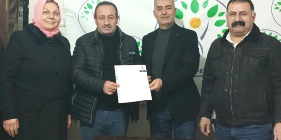 Mustafa Tekik, DEM Partisi’nden aday adayı oldu
