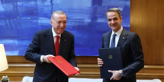 Erdoğan ve Miçotakis’ten ortak açıklamalar: Ege’yi barış denizi haline getirelim