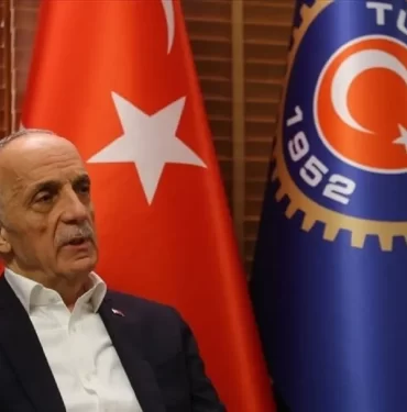 türk-İş Başkanı Ergün Atalay
