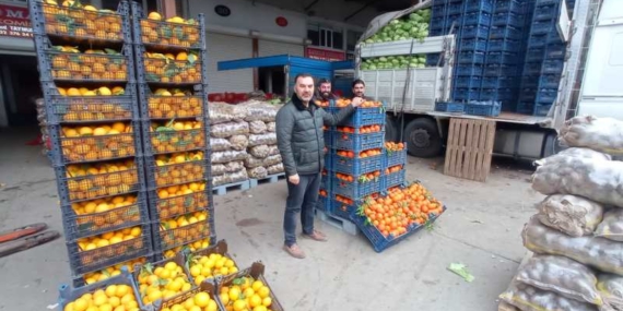 Bölgenin en büyük sebze meyve hali Batman’da