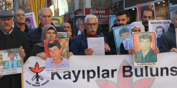 İHD ve kayıp yakınlarının eylemi 614’üncü haftada