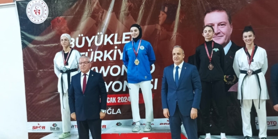 Batmanlı Hayrunnisa İzmir, Taekwondo’da Türkiye ikincisi oldu