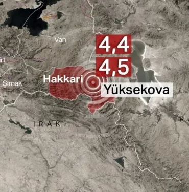 hakkari deprem