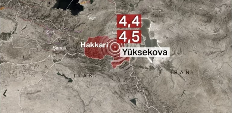 hakkari deprem