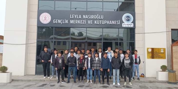 Sason ve Gercüş’ten gelen öğrenciler Batman’ı gezdi