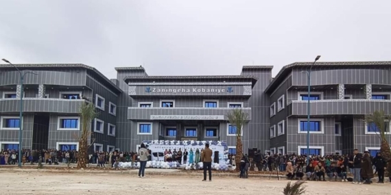 Kobani Üniversitesi’nin yeni binası hizmete açıldı