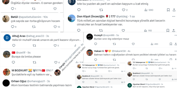 Batman’da yapılan sokak röportajına korkunç yorumlar!