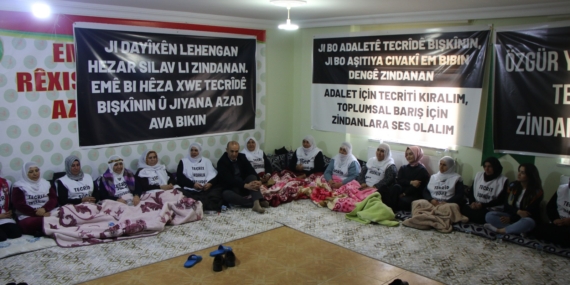 Batman’da ‘Barış Nöbeti’ devam ediyor