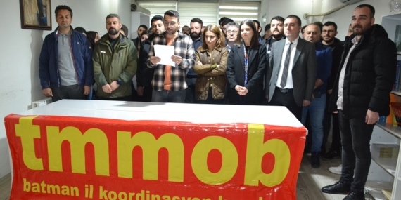TMMOB, meslektaşlarına saldırıyı kınadı